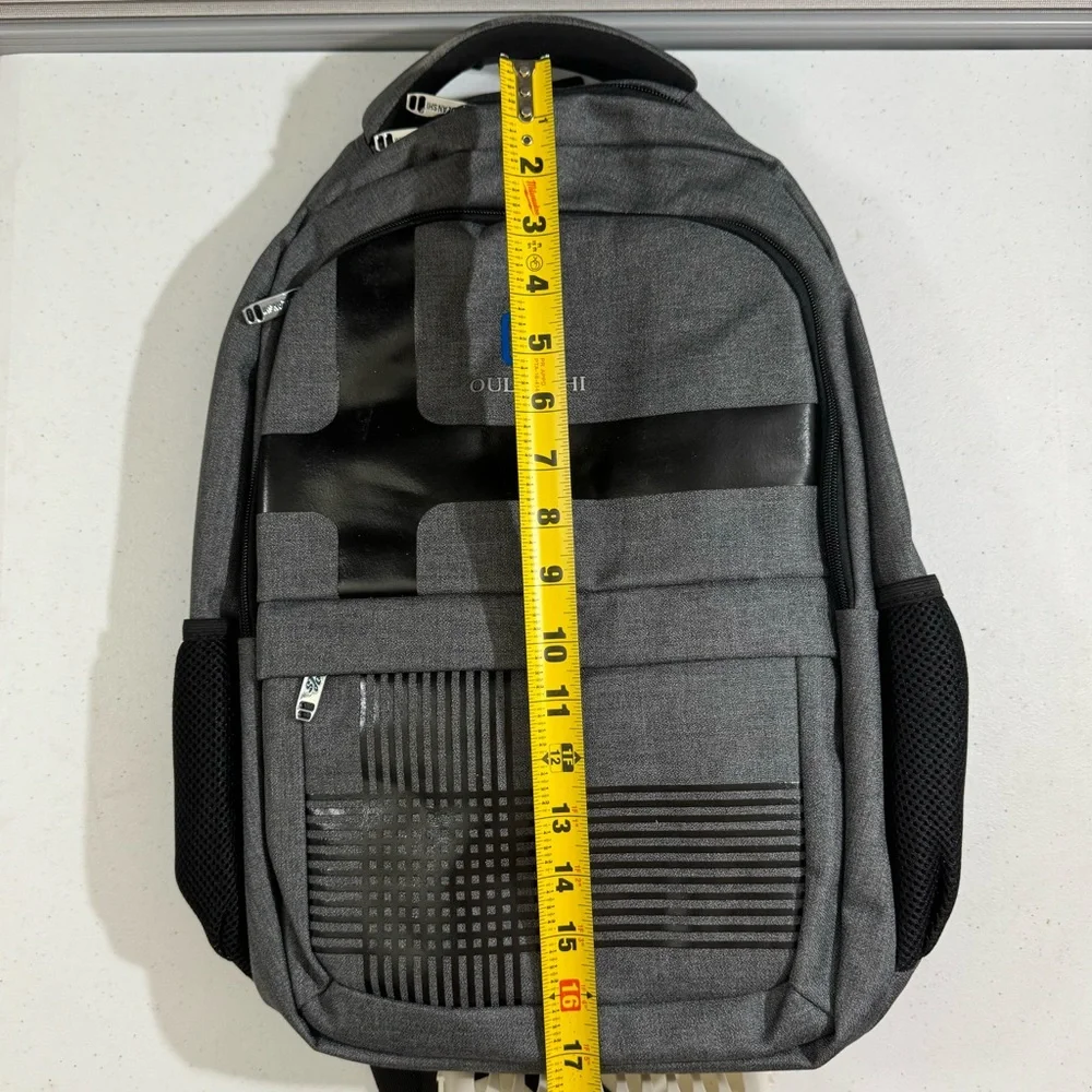 Oulanshi School Business Laptop Backpack with USB Charging Port Unisex NWT - Picture 6 of 17